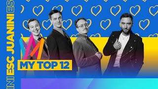 Melodifestivalen 2025 - Grand Final My Top 12 Eurovision 2025