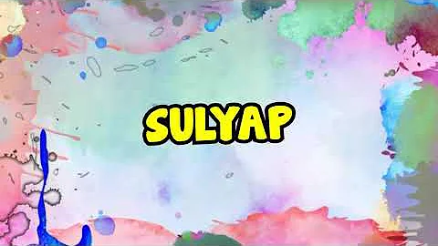 Sulyap lyrics by Jr. crown, thome and chris line