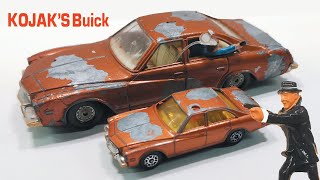 Buick Regal Corgi Kojak restoration #290 and Junior 69, two cast models.