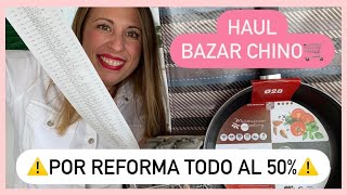 HAUL Bazar Chino. OS ENSEÑO MIS COMPRAS. LIQUIDACIÓN TODO AL 50%😱🤑