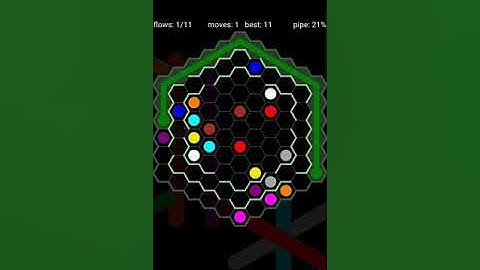 How To Solve Flow Free Hexes Courtyard Spin Level 81 11x11 Board Walk Through Solution Walkthrough