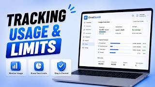 TRACKING USAGE &amp; LIMITS | EMAILSENDX