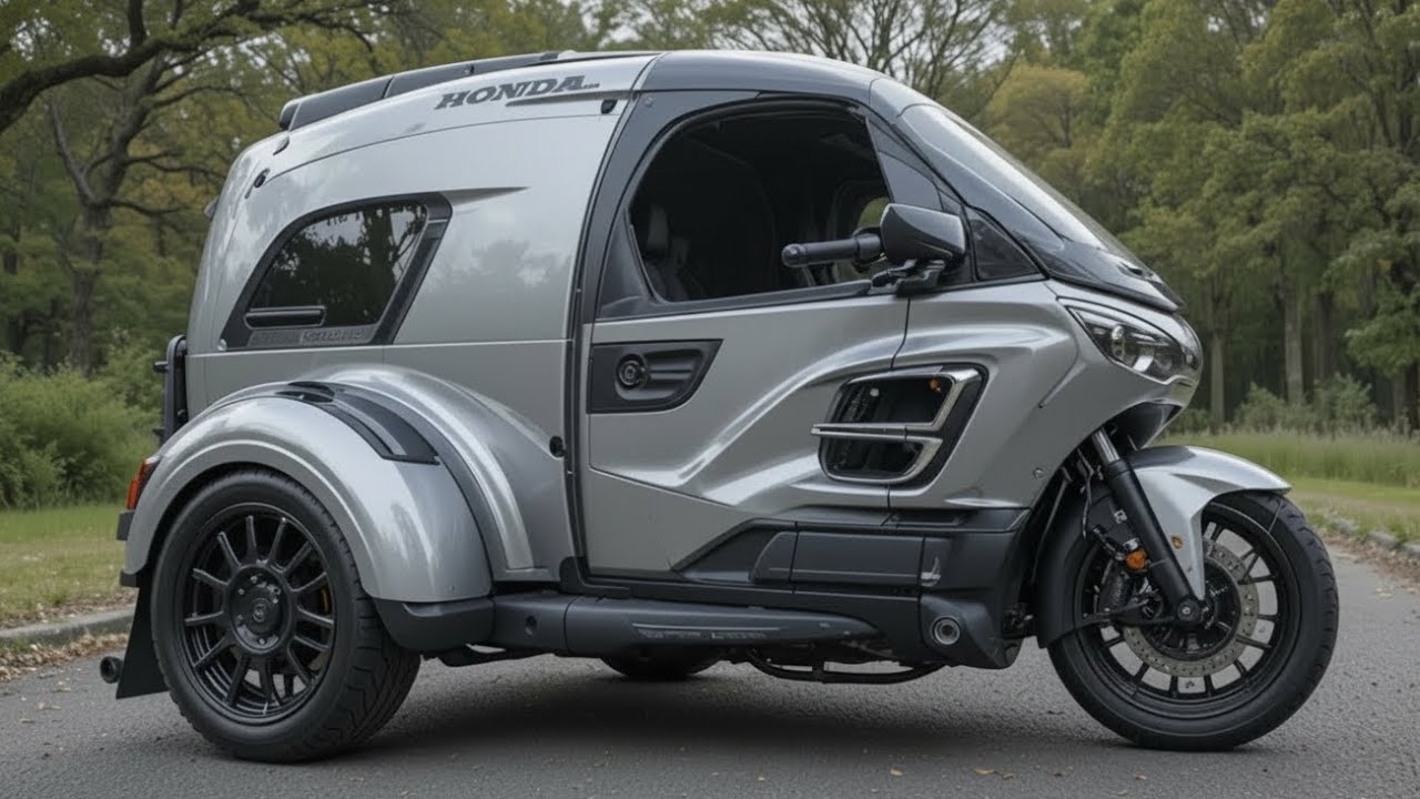 2026 Honda Gold Wing Electric Tricycle Camper – The Ultimate Luxury Touring Revolution