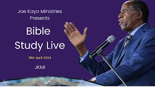 Joe Kayo School Of Ministry Live Bible Study
