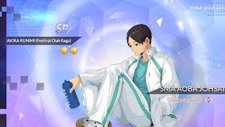 GACHA AKIRA KUNIMI SP (FESTIVAL OLAHRAGA) 200X SPIN ‼️ • HAIKYU FLY HIGH • SEA SERVER 