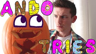 Ando Tries: To Carve A Pokemon Pumpkin!!