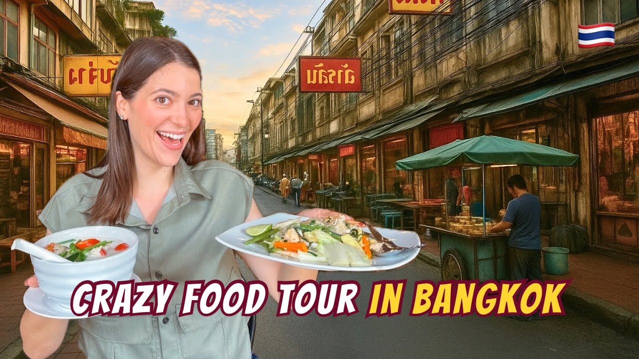 Crazy 24 Hours FOOD TOUR in Bangkok, Thailand 🇹🇭 