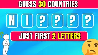 Can You Guess The Country From Just 2 Letters? Brainy Bytes Geography Quiz