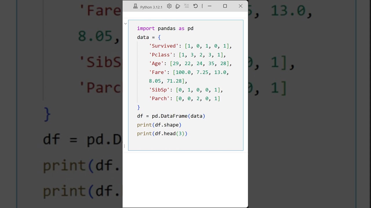 02 Loading a Sample Titanic Dataset for Correlation Analysis