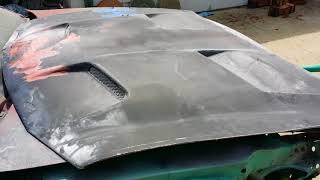 Sports Performance Making a custom hood. 04 Pontiac grand prix
