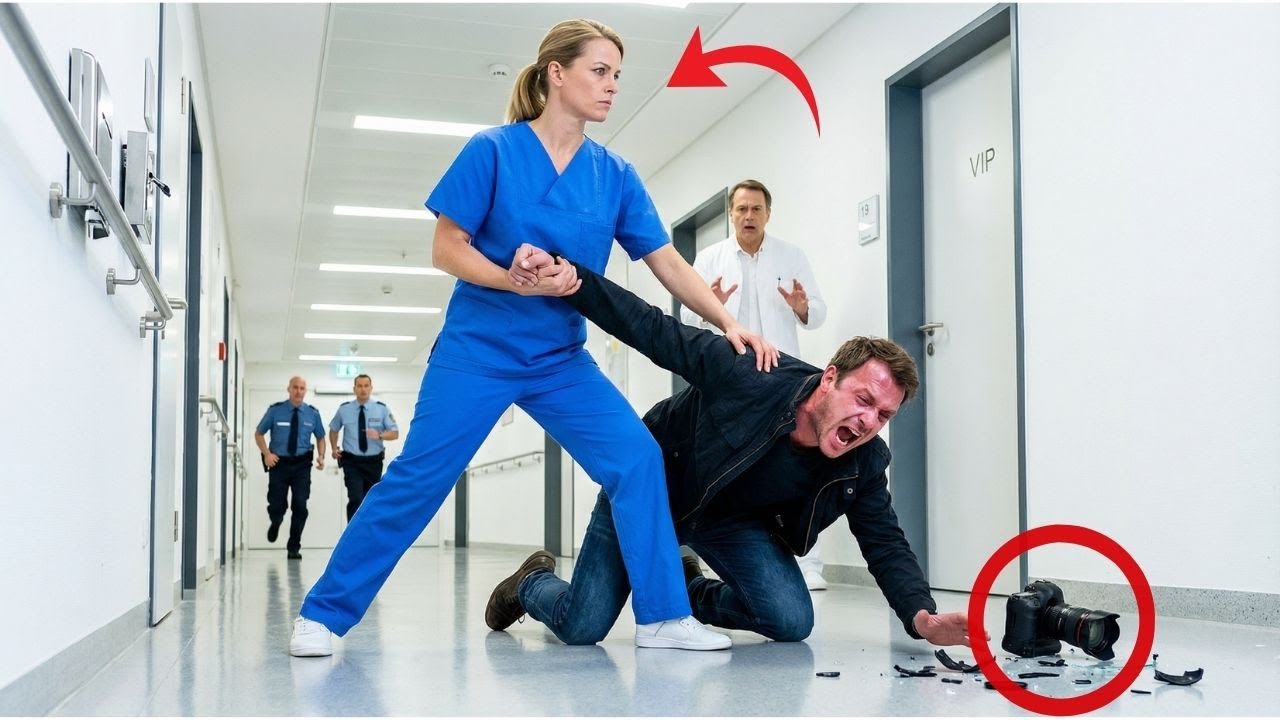 Niemand wusste von ihrer Vergangenheit — bis der Reporter angriff und die Polizei sie erkannte