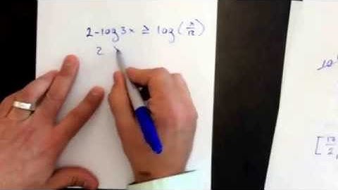 7.5 Solving Logarithmic and Exponential Inequalities