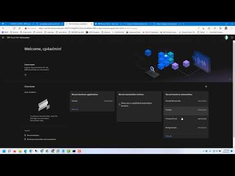IBM BPM/BAW: CloudPak for Business Automation Installation on IBM Cloud with OpenShift, Kubernetes