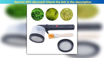 Handheld Static Grass Flock Applicator Small Area Flocking Grass Flocking Applicator Mini