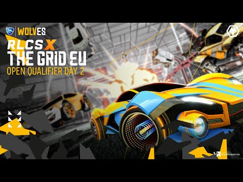 Wolves Esports live! | Rocket League | The Grid Eu open qualifier day two