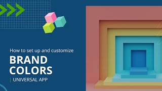 How to change the branding colour of the front-end your Universal App | MagLoft's Universal App