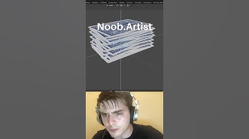 Noob vs Pro artist: randomize card stack #blendertutorial #blender #blendercommunity #blender3d #b3