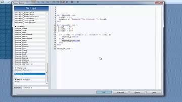 RGSS3 Scripting Tutorials ~ Tutorial 5 - Boolean Operators