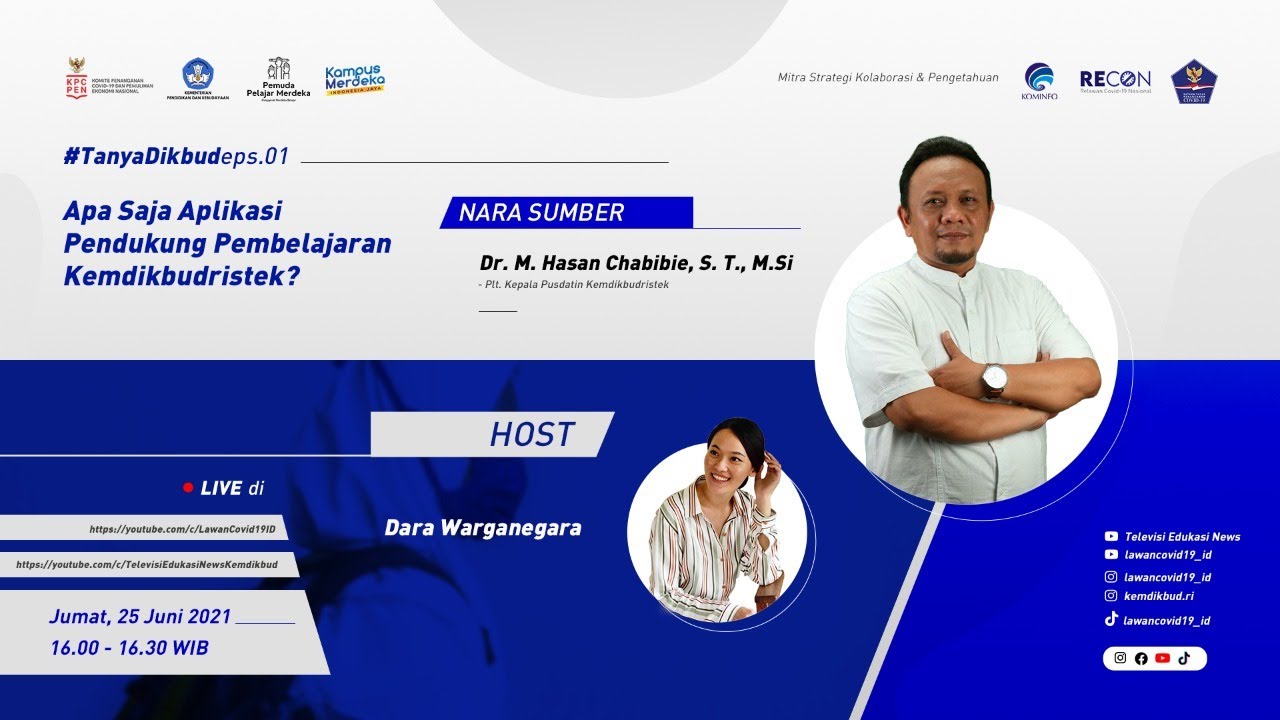 Podcast Bersama KPCPEN | Apa Saja Aplikasi Pendukung Pembelajaran Kemdikbudristek ?