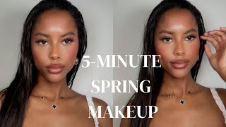 5-MINUTE SPRING MAKEUP