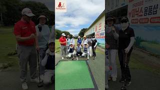 울산과학대 파크골프 수업 이론과 실기 파크퀸방화영 #파크골프채 #파크골프스윙