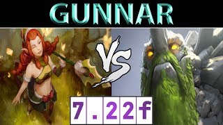 Gunnar [Enchantress] vs [Tiny] ► NA Ranked ► Dota 2 7.22f