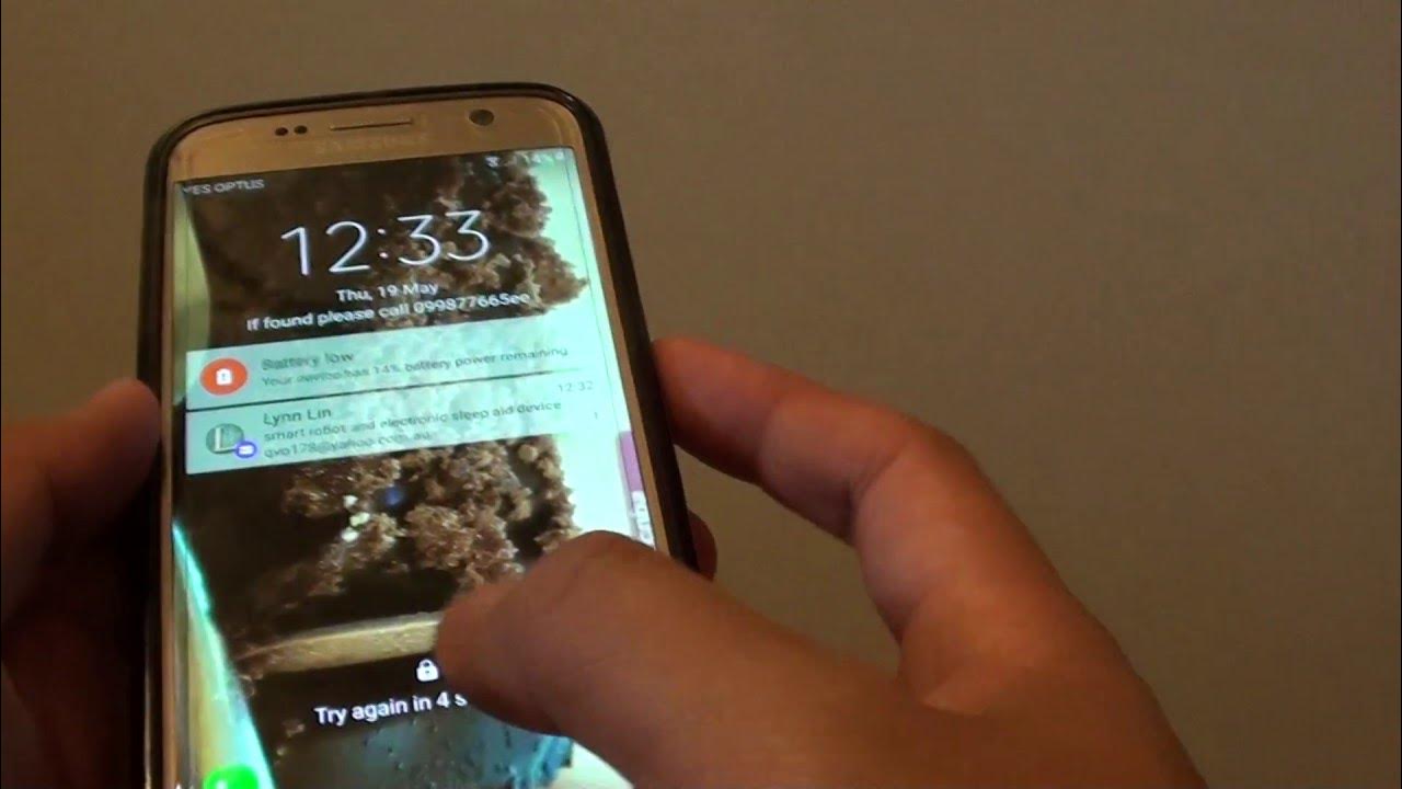 Samsung Galaxy S7 How to Auto Reset and Erase Data After 15 Incorrect