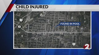 CareFlight taking child found in Springfield pool to Dayton Children's