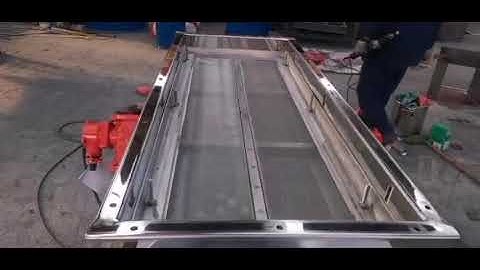 Fully stainless steel 304 Linear vibration separator