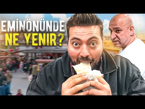 EMİNÖNÜ’ NDE BİR GÜNDE NE YENİR ?