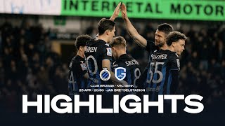 CLUB BRUGGE - KRC GENK | HIGHLIGHTS | 2023-2024