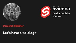 Domenik Reitzner - Let's have a dialog