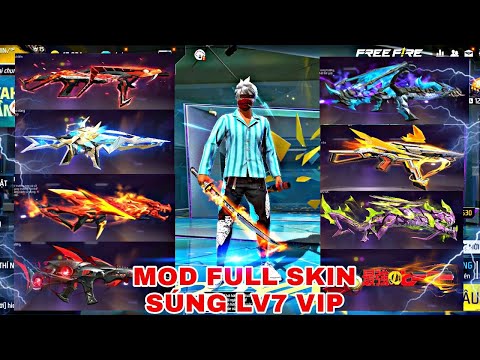 MOD FULL SKIN SÚNG SKIN QUẦN ÁO VÀ HĐ V13 VIP NGƯỜI KHÁC THẤY VIP, NO BAN ACC💯 #modskinff #modff