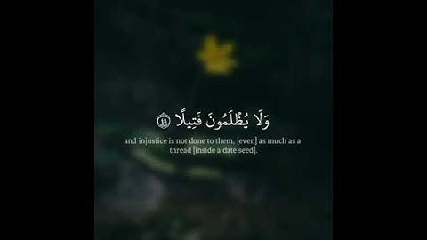 سورة النساء 48-50 (إِنَّ اللَّهَ لَا يَغْفِرُ أَن يُشْرَكَ بِهِ...). القارئ سعد الغامدي.