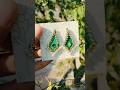 DIY handmade earrings in just 2 mins😯 #handmadeseller #diyindia #ytshorts #trendingshorts #kidscolor