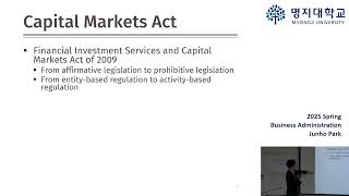 Financial Instituitions Management, Ch. 4. Financial Investment Services, Session 1 (2025-03-31)