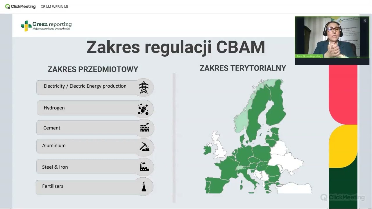 Bezpłatny webinar na temat CBAM