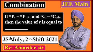 If nP^r = nP^r+1 and nC^r=nC^r-1, then the value of r is equal to _________