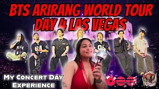 Crying, Screaming, & VIP FLOOR?! 💜 BTS Arirang Tour Las Vegas Day