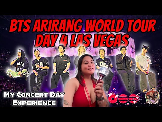 Crying, Screaming, & VIP FLOOR?! 💜 BTS Arirang Tour Las Vegas Day
