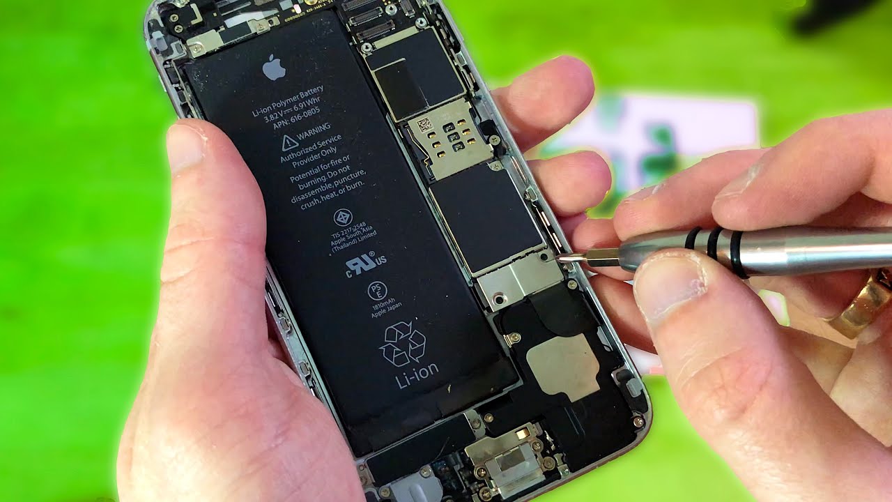 How to Replace the iPhone 6 Battery YouTube