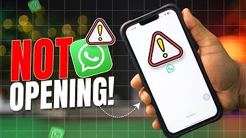 Fix WhatsApp Not Opening on iPhone | Stuck at WhatsApp Logo Screen Problem