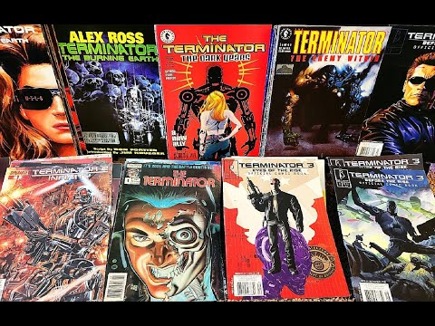 L Kin At Books TERMINATOR Comic Book Collection