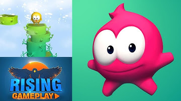 Stack Jump - Perfect Jumps level Gameplay