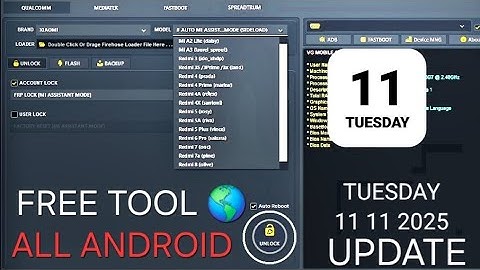 Free Tool New Update | Oppo, Vivo, Realme, Mi, Samsung, Ect. Frp, Screen Lock, Flashing, Mi Cloud
