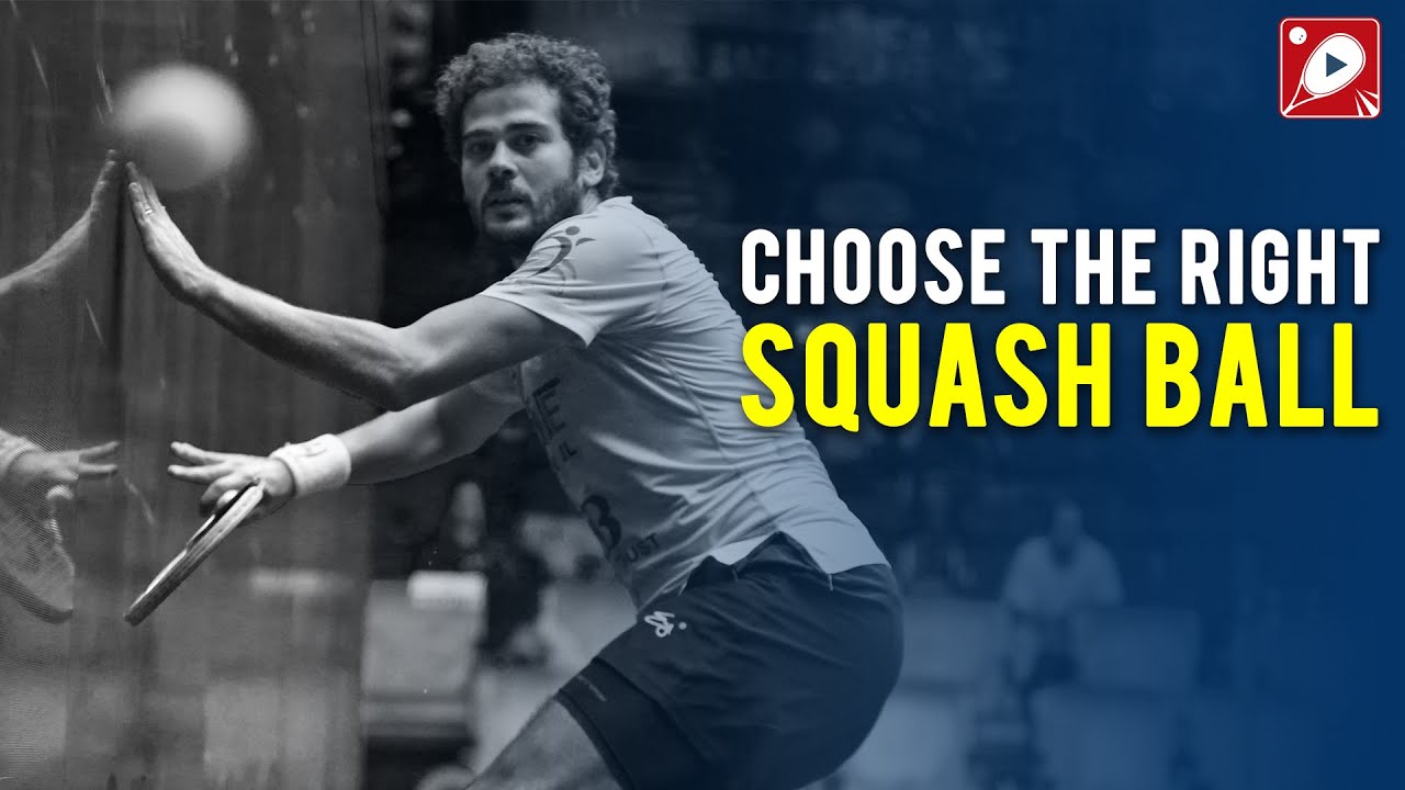 Choose The Right Squash Ball Squash for Beginners [007] YouTube