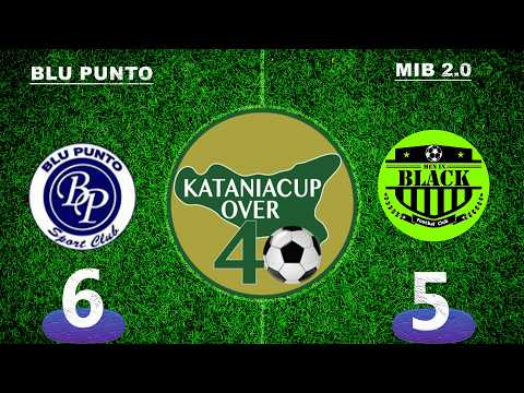 5 GIORNATA DI RITORNO - KATANIA CUP OVER40| BLU PUNTO 6-5 M.I.B 2.0