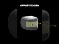 The Difference Between Offsetting an Edge and a Face #plasticity