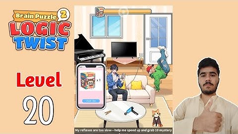 Brain Puzzle 2 Logic twist level 20 walkthrough solution 