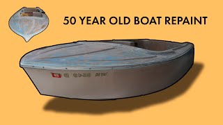 PAINTING 50 YEAR OLD BOAT (part11)